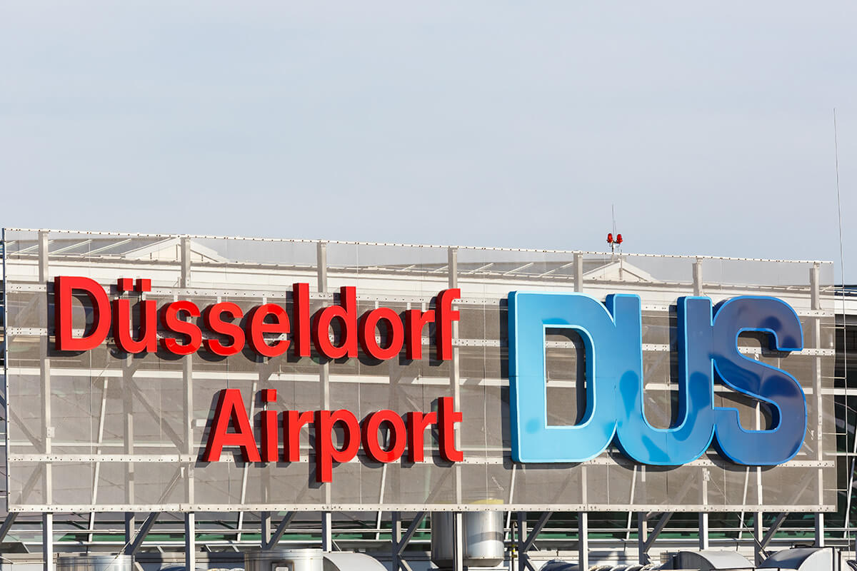 A Photo of the Düsseldorf Airport
